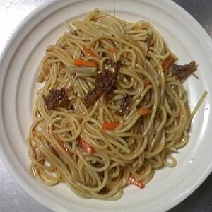 簡単！カレースパゲティ